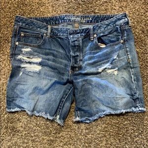 American Eagle Slouchy Bermuda jean shorts